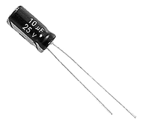 Pack X 20 Capacitor Electrolitico 10uf 25v 105ºc 4x7mm