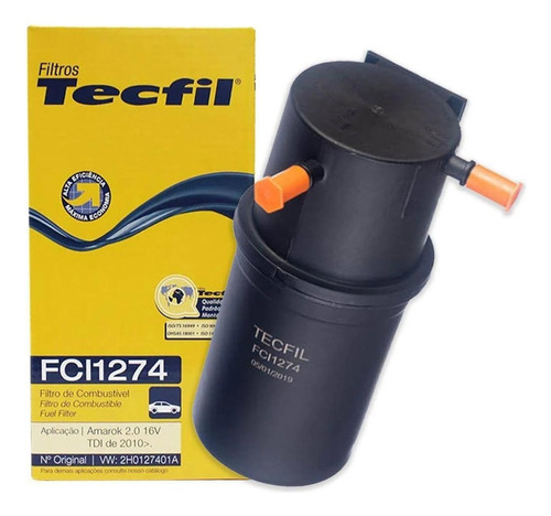 Filtro Combustível Amarok 2.0 163cv 2010/2014 Tefcil Fci1274