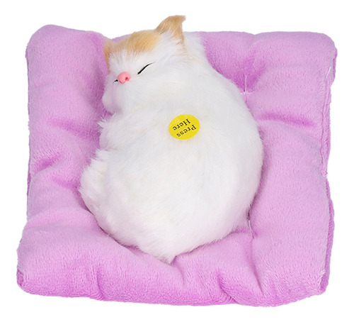 Simulación De Juguete De Gatito Durmiendo Con Gatos Falsos