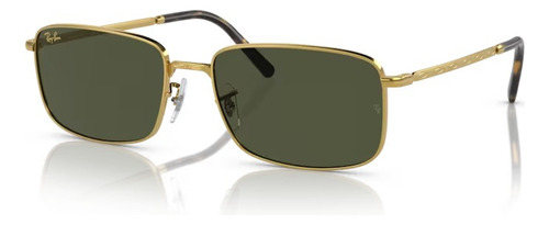 Óculos De Sol - Ray-ban - Rb3717 919631 60 Cor da armação Ouro Cor da haste Ouro Desenho Retangular