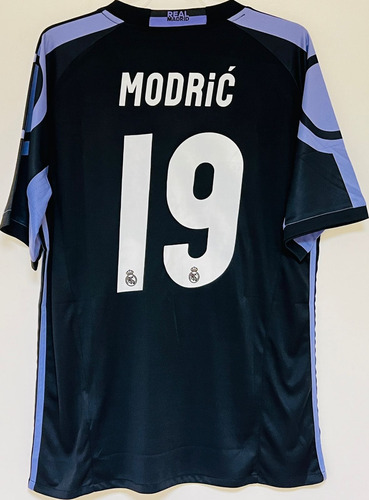 Jersey Real Madrid 2017 Tercero Negro Luka Modric