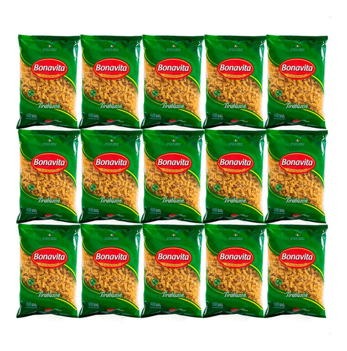 Fideos Tirabuzón Bonavita 500 Gramos X15 Unidades - Otec