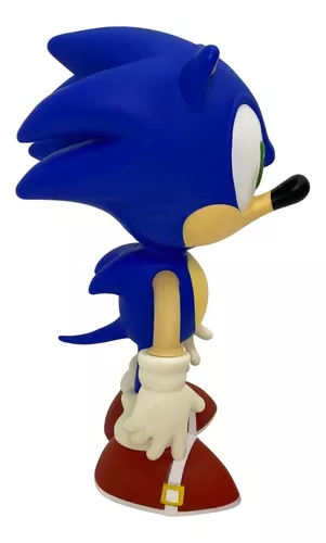 Boneco Sonic Grande Super Size Original Nintendo - 23cm