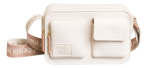 Bolsa Petite Jolie Move Marfim/mocca Pj10903 Cor Branco