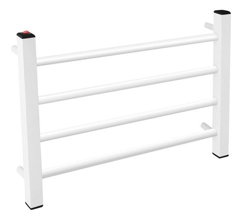 Toalheiro Térmico Bivolt Branco De Parede Aquecedor Secador Toalha