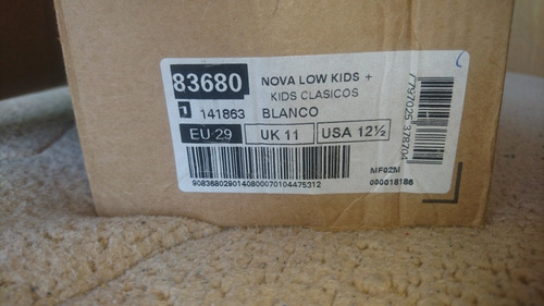 Zapatillas Topper Nova low Kids