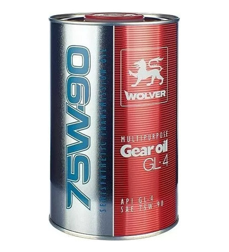 Wolver Multipurpose Gear Oil Sae 75w90 X1l + Regalo