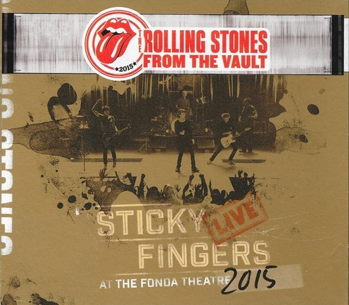 Rolling Stones Sticky Fingers Live Theatre 2015 Cd Dvd Arg