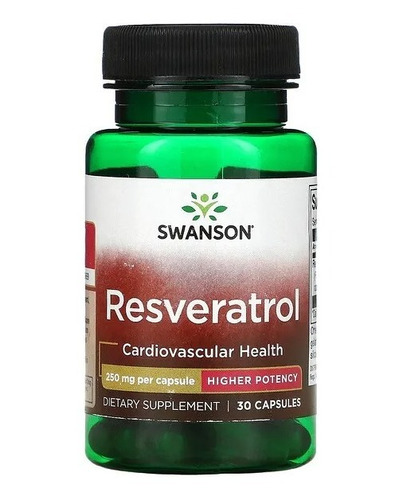 Resveratrol Swanson 250 Mg / 30 Caps