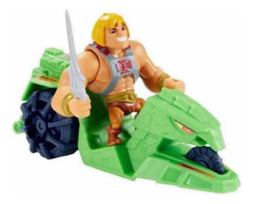 Set Figuras He-man And Ground Ripper Eternia Minis 692k