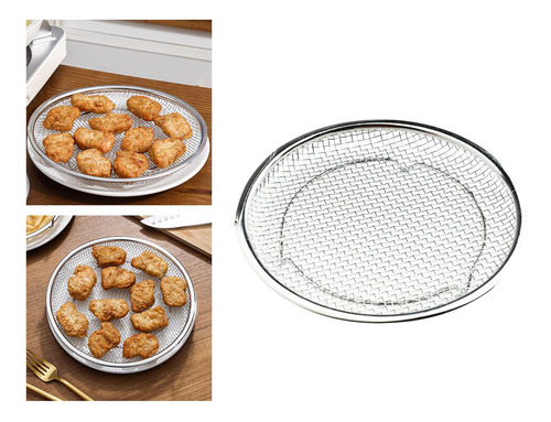 2 Colador Para Escurridor De Frituras, Cesta Para 18 Cm