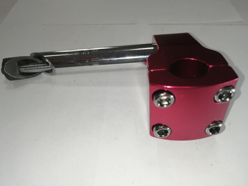 Imagen 4 de 6 de Potencia Bmx Aluminio 4 Tornillos 21.1mm Para Bicicleta.