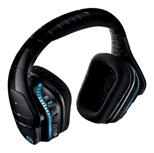 Auriculares gamer inalámbricos Logitech G Series G933 negro