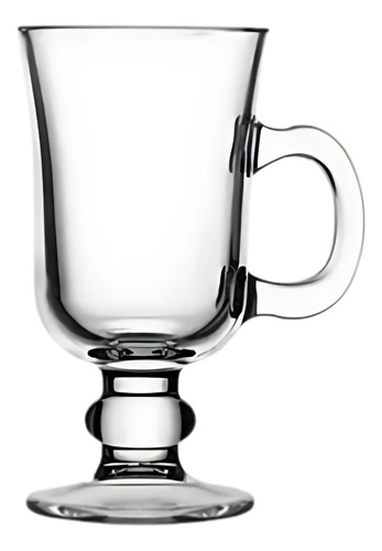 Taza Mug Café Vidrio Setx4 230cc Ideal Nespresso Dolce Gusto Transparente Irish Mug / Taza