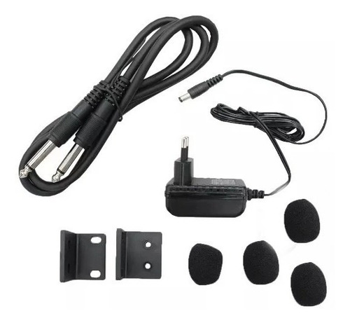 Sistema 12 Microfones Csr Gooseneck Sem Fio 840-b Preto 840b