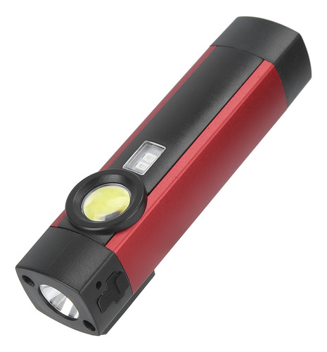 Linterna Portátil Cob Púrpura Led Mini Antorcha Magnética