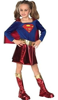 Disfraz De Dc Comics Supergirl Infantil