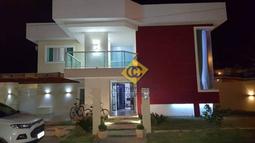 Imagem 1 de 17 de Casa Com 3 Dormitórios À Venda, 280 M² Por R$ 850.000,00 - Vale Dos Cristais - Macaé/rj - Ca1760