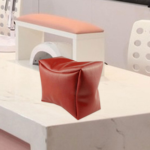 Almohada De Mano Para Uñas, Reposabrazos, Mesa, Rojo