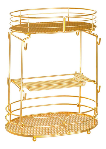 Soporte Para Cápsulas De Café, Cesta De Almacenamiento Oro