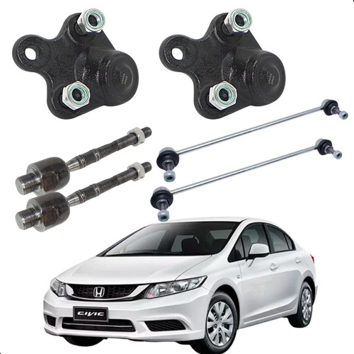 Pivô Da Bandeja Bieleta Axial Civic G9 12 13 2014 2015 2016