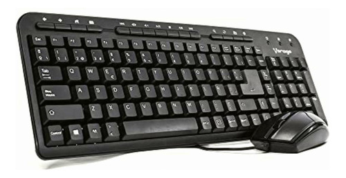 Vorago Km-105 Kit Teclado Y Mouse Teclas Multimedia