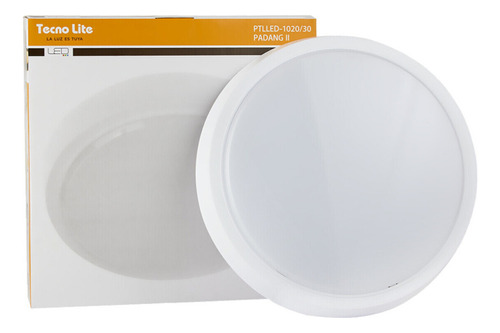 Lámpara Sobreponer Led Interior Luz Cálida Ptlled-1020/30