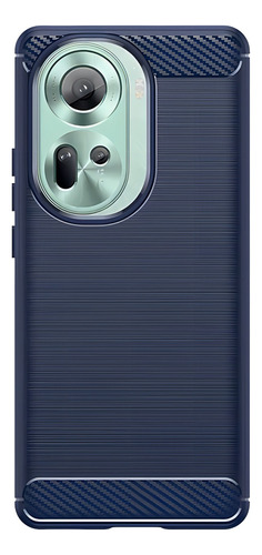 Case Funda Silicona Fibra De Carbono Oppo Reno 11 5g