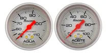 Comprar Kit 2 Relojes Orlan Rober Racing 52mm Presion Aceite - Temperatura Agua 4 Metros