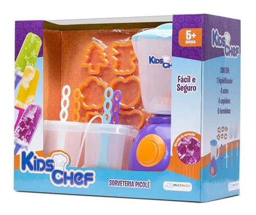 Sorveteria Picolé Kids Chef Br110