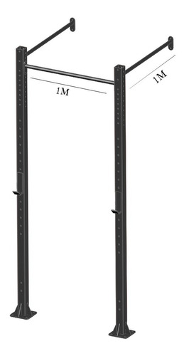 Rack Para Cross Agachamento Supino Fixa E Paralela, Pull Up