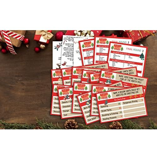 Preguntas Amigables De Navidad, Juego De Noche De , Ju...