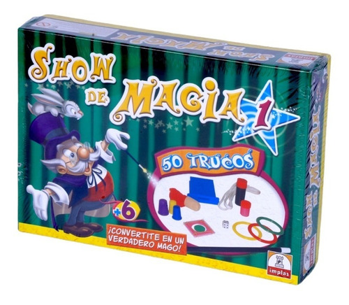 Juego Mesa El Show De Magia 1 50 Trucos Mago Implas Niños