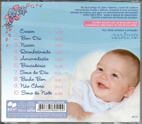 Cd Vida De Bebê - Azul Music | MercadoLivre