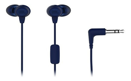 Jbl C50hi  Earphones  Wired Blue Otec