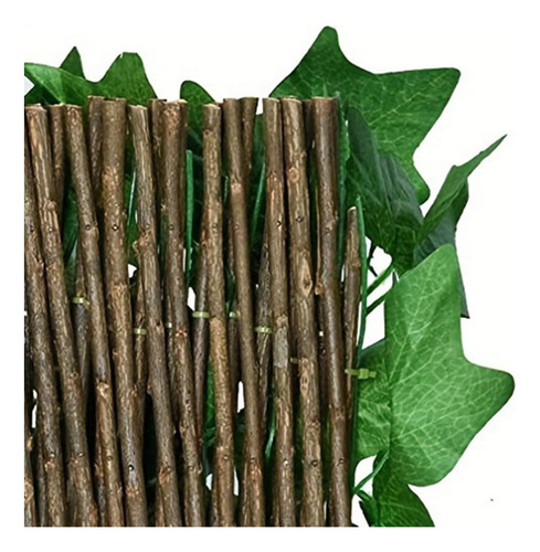 Valla De Privacidad De Hiedra De Hoja Artificial De 2 Piezas