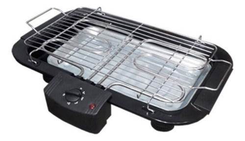 Parrilla Eléctrica Abrasol 2563 2000w 30x49cm C/patas Negro