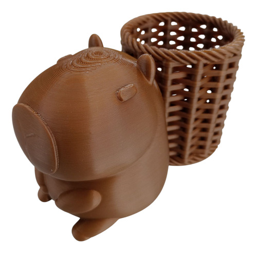 Capibara Carpincho Lapicero Escritorio Deco Porta Lápices