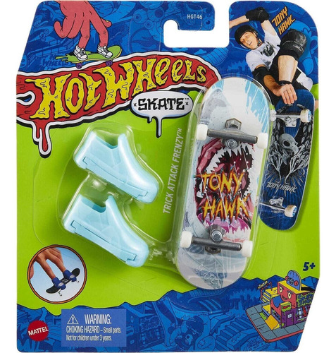 Hot Wheels Mini Skate Tony Hawk Trick Attack Frenzy 