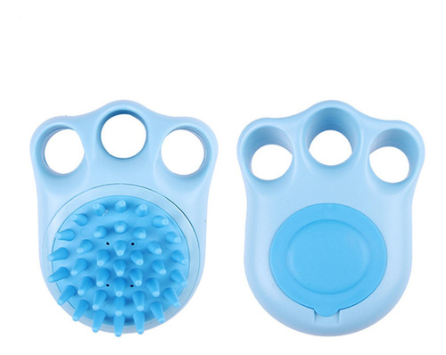 Cepillo De Baño Para Perros Cepillos Exfoliantes Calmantes C