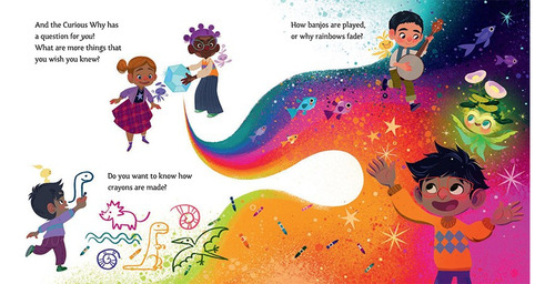 Libro infantil en inglés - Curious Why Pasta dura, editorial LITTLE BROWN YOUNG READERS 2024