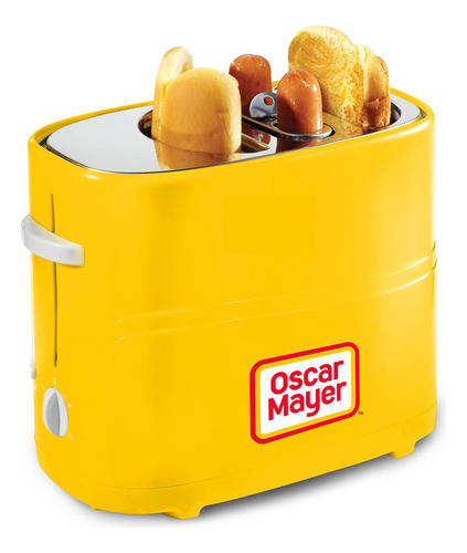 Oscar Mayer - Tostadora De 2 Ranuras Para Perros Calientes . Color Amarillo