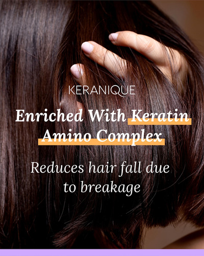 Conjunto De Cuidados Com O Cabelo Keranique Volumizing Shamp