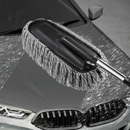 Cepillo Para Coche Con Mango Telescópico Extensible,