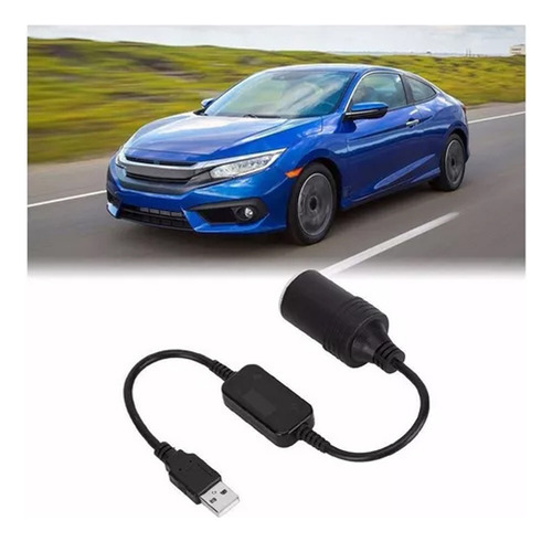 Y Porta 5v Para 12v Carro Isqueiro Soquete Macho Para Fême