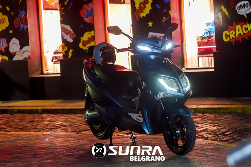 Imagen 4 de 16 de Moto Eléctrica Sunra Hawk Litio Usada Gris - Blanca