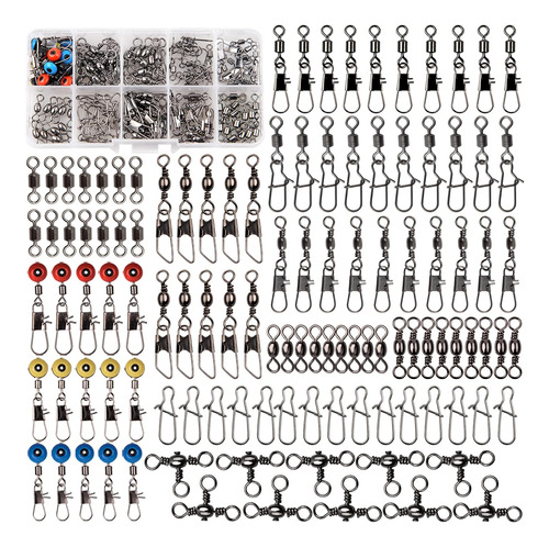 Kit De Conectores De Linea De Pesca 115pcs 