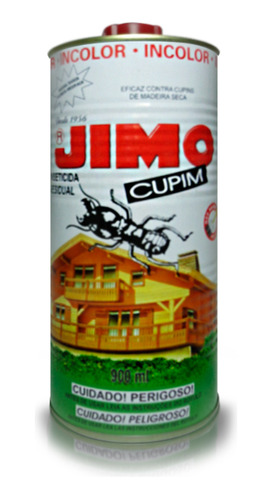 Lata Jimo Mata Cupim Inseticida Liquido Incolor 900ml