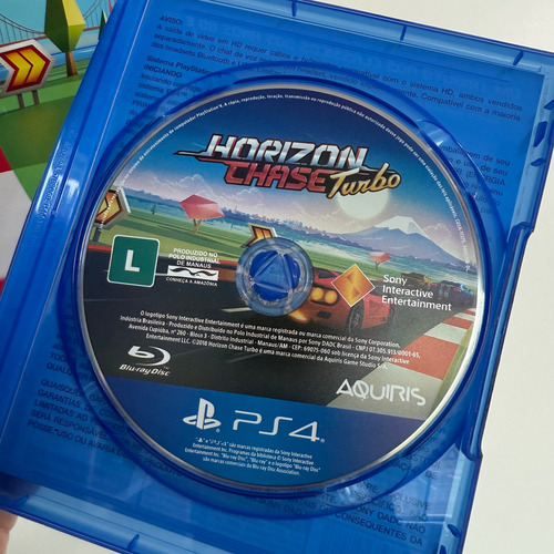 Horizon Chase Turbo Ps4 Semi Novo Mídia Física (Recondicionado)