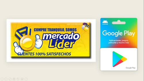 Imagen 1 de 1 de Saldo Google Play $ 400